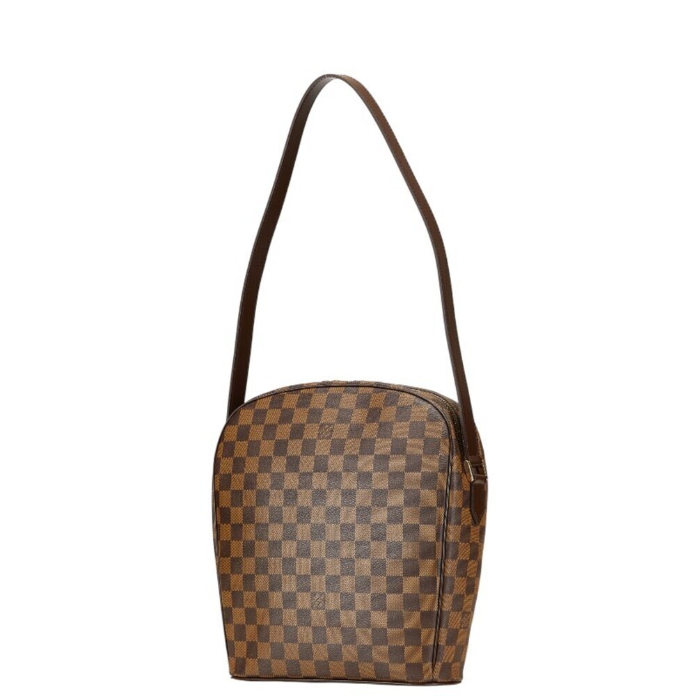 LOUIS VUITTON Brown Damier Leather Shoulder Bag - Picture 2 of 12